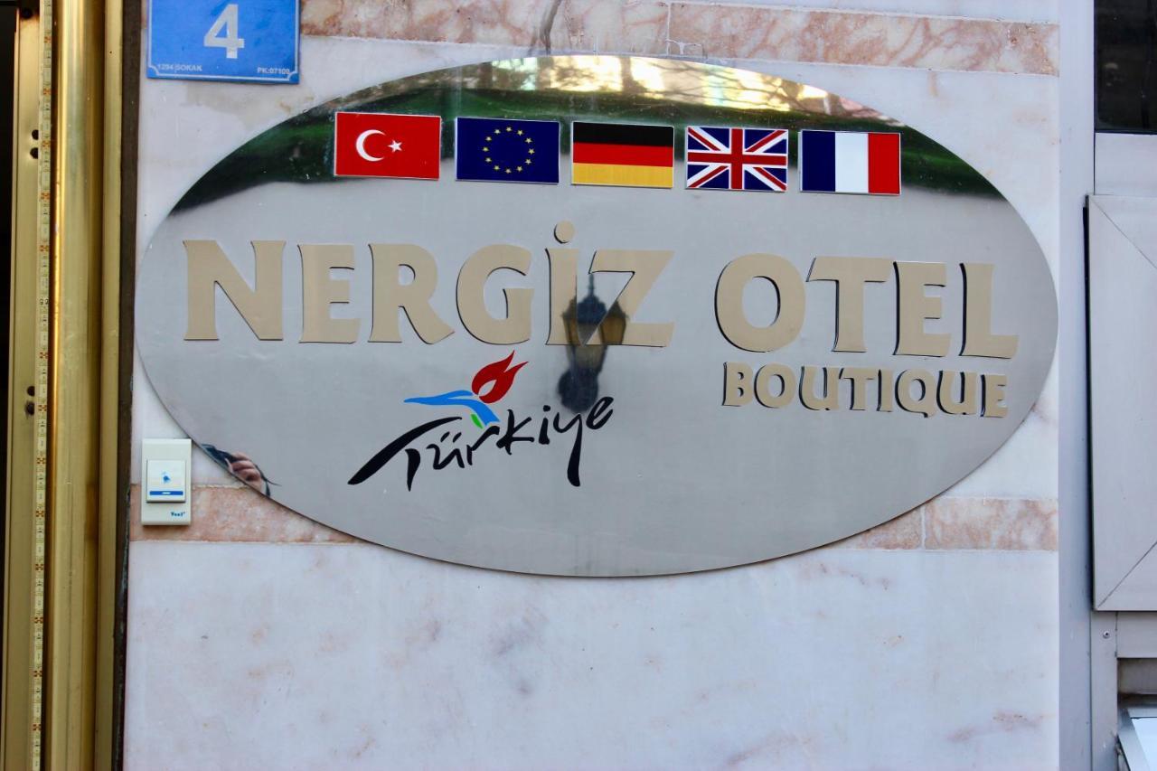 Nergiz Boutique Hotel Antalya Exterior foto